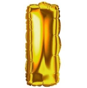 FESTA BALÃO DOUR.40CM LETRA I 2UN