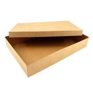 CAIXA PRESENTE 30X22X6CM KRAFT LISA