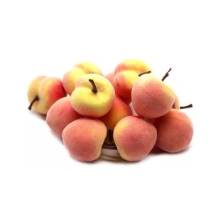 ENFEITE ISOPOR PÊSSEGO 3CM 12UN